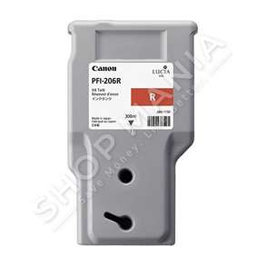 CANON - KARTUÇË ME BOJË NGJYRË E KUQE PFI-206R 5309B001AA 300ML