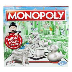 HASBRO - LOJE ME LETRA; ZARE & PERSONAZHE +8VJEC "MONOPOLY BASIC UK" - 5010993411528