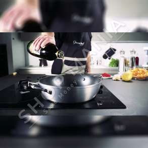 TESCOMA - TIGAN I THELLE CELIK INOKSI ME DY DOREZA 28CM "GRANDCHEF" - 8595028491067