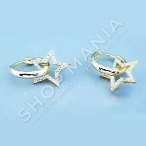 VATHE ARGJENDI I LARE NE FLORI ME GUR TE VEGJEL ZIRKONI "DIZAJN YLLI"