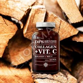 DIET-FOOD - SUPLEMENT USHQIMOR KOLAGJEN + VITAMINE C  - 200 KAPSULA