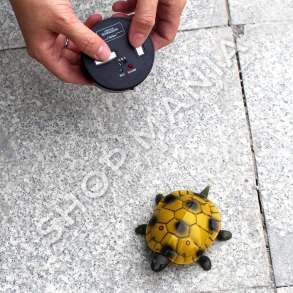 BRESHKE ME TELEKOMANDE +6VJEC "INFRARED SENSOR REMOTE CONTROL SIMULATED TORTOISE CREATIVE CHILDREN ELECTRIC TRICKY TOY" - 9993
