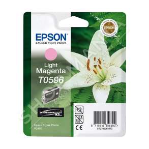 EPSON - KARTUÇË ME BOJË NGJYRË MAGENTA E HAPUR C13T05964010 T0596 13ML