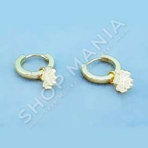 VATHE ARGJENDI I LARE NE FLORI ME GUR TE VEGJEL ZIRKONI "DIZAJN LULE"