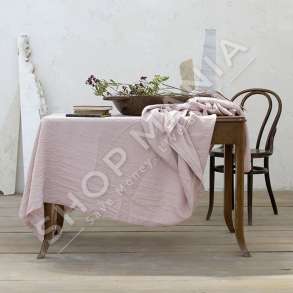 MBULESE TAVOLINE "LINO PINK" - 150X150CM