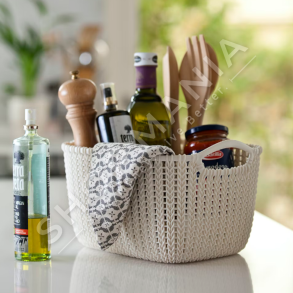 CURVER - SHPORTE 8L "KNIT OASIS WHITE" - 3253923974003