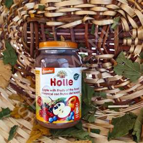 HOLLE - PURE ME MOLLE & FRUTA PYLLI "ORGANIC" - 220G, +8 MUAJ