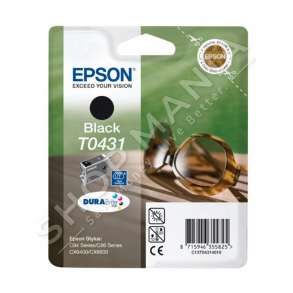 EPSON - KARTUÇË ME BOJË NGJYRË E ZEZË C13T04314010 T0431 RRETH 1350 FAQE 29ML