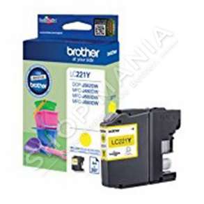 BROTHER - KARTUÇË ME BOJË NGJYRË E VERDHË LC221Y LC-221 DERI NË 260 FAQE 3.9ML