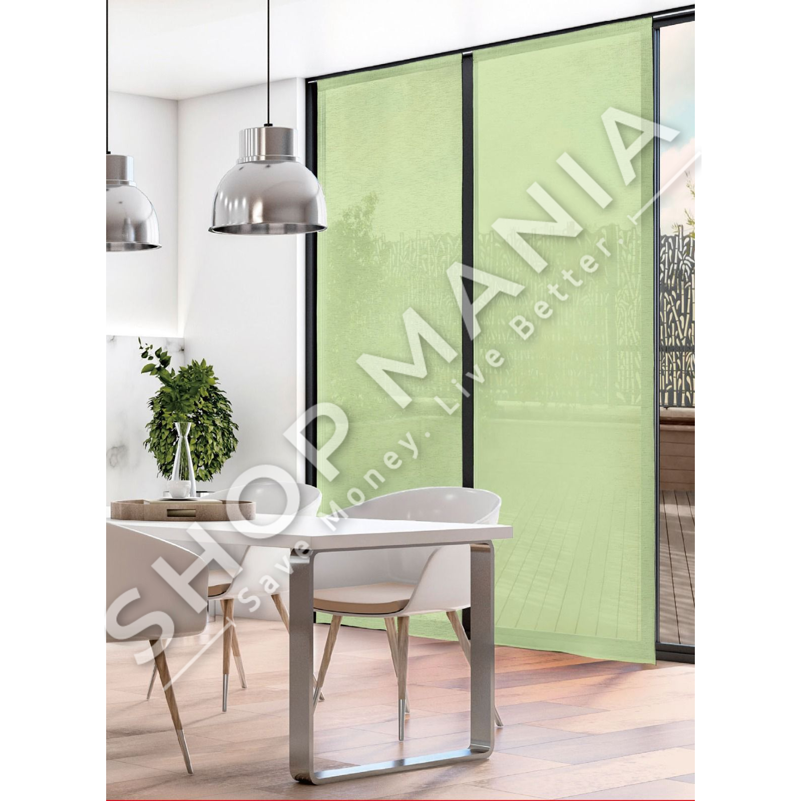 SET 2 PERDE 60X150CM "JESHILE" - 8023788039804