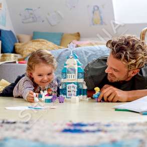 LEGO "DUPLO FROZEN ICE CASTLE" - 59 PJESE, +2 VJEC
