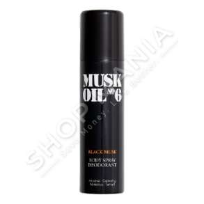 GOSH - DEODORANT SPRAY "MUSK OIL NO.6 BLACK" - 150ML