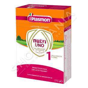 PLASMON - QUMESHT FORMULE 370G/0-6MUAJSH "NUTRIUNO 1" - 8001040199947