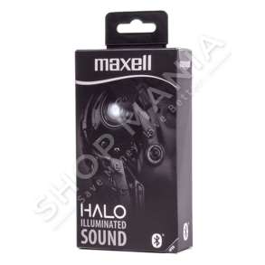 MAXELL - KUFJE "EARPHONE & MIC MAXELL IN-EAR HALO EB-BT BLACK 77955" - 4902580779559
