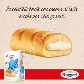 RUGGERI - KROASANTE TE VEGJEL ME MBUSHJE KREM QUMESHTI - 280G