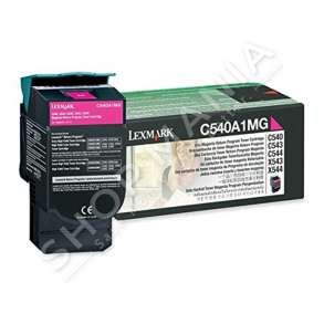 LEXMARK -  ORIGJINALE TONER NGJYRË MAGENTA C540A1MG RRETH 1000 FAQE
