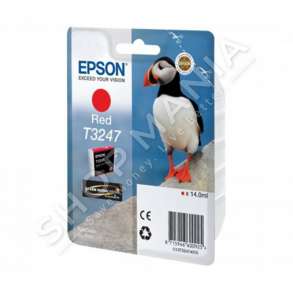 EPSON - KARTUÇË ME BOJË NGJYRË E KUQE C13T32474010 T3247 RRETH 980 FAQE 14ML