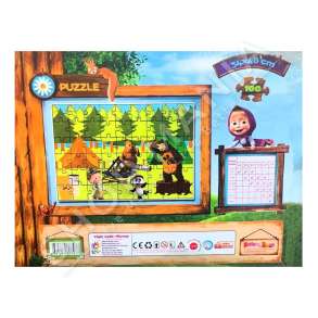 LAÇO - PUZZLE 100PJESE/+3VJEC "MASHA AND THE BEAR PUZZLE" - MS7797