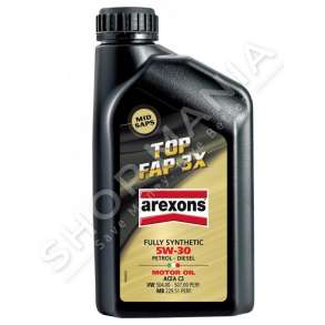 AREXONS - VAJ MOTORI "SAE 5W-30 TOP FAP 3X", "BN-2115" - 1L
