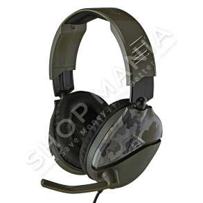 TURTLE BEACH - KUFJE GAMING PER PS4/PS4 PRO/XBOX ONE/NINTENDO SWITCH/MOBILE ME DIZAJN USHTARAK JESHIL "RECON 70"