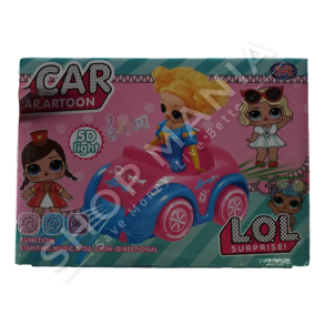 MAKINE LOL SURPRISE ME MUZIKE & DRITA +3 VJEC "CAR CARTOON LOL SURPRISE WITH 5D LIGHT"