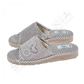 AMARYLLIS - SHAPKA PER FEMRA 100% PAMBUK "TOWEL SILVER GRAY"