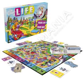 HASBRO - LOJE ARGETUESE "GAME OF LIFE CLASSIC", +8 VJEC