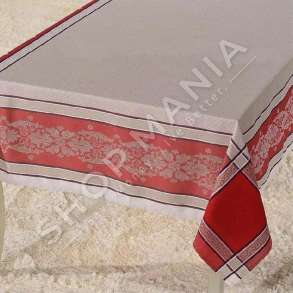 MBULESE TAVOLINE BEZHE ME DIZAJN VISHNJE - 150x220CM