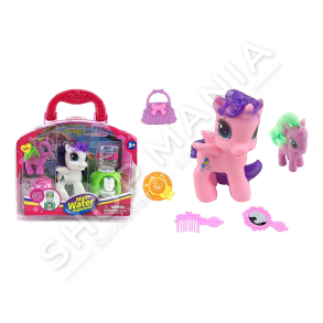 CANTE DHURATE ME DISPENSER UJI; 2 KUAJ PONI & AKSESORE BUKURIE +3VJEC - SM365A14