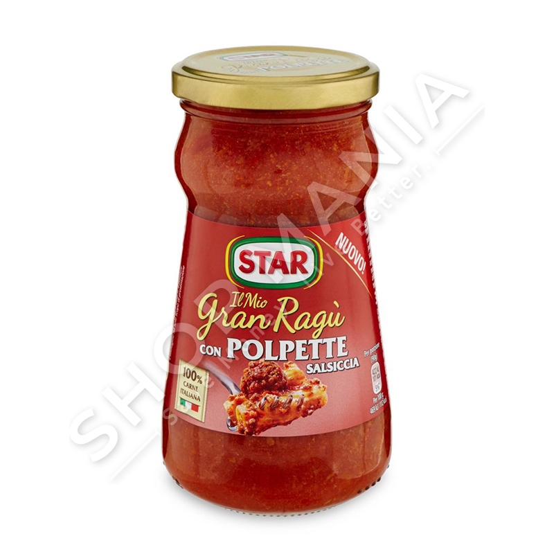 STAR - SALCE RAGU ME SALCICE - 360G