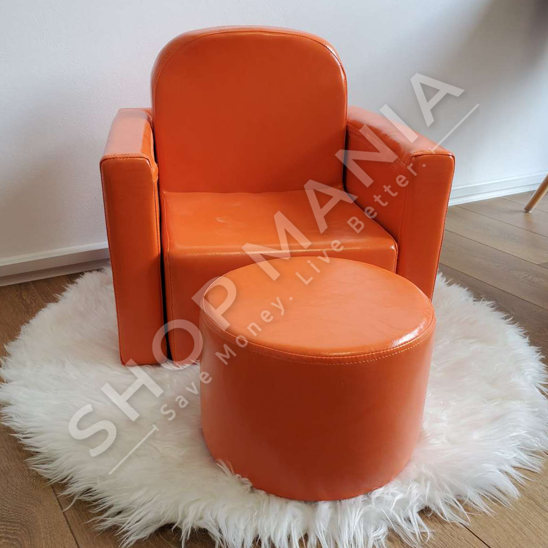 SET KOLLTUK & TAVOLINE PER FEMIJE 3-9VJEC "CHILDREN'S SOFA MINI SOFA CHAIR MULTIFUNCTIONAL ART LEATHER"