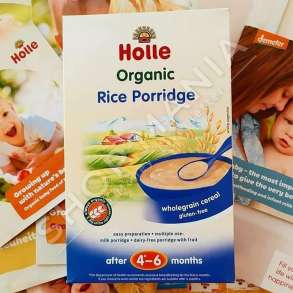 HOLLE - MIELL ORIZI "ORGANIC" - 250G, +4 MUAJ