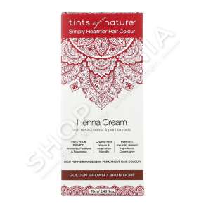 TINTS OF NATURE - KREM KENA "GOLDEN BROWN - 70ML" - 704326425294