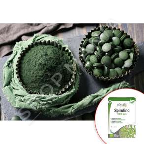 PHYSALIS - SUPLEMENT PER BALANCIMIN E MBROJTJES NATYRALE TE ORGANIZMIT & METABOLIZMIT "SPIRULINA" - 200 TABLETA