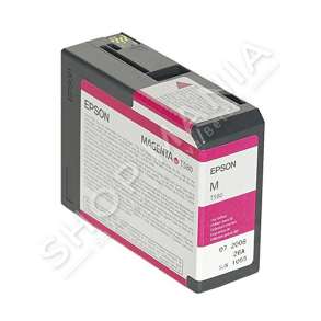 EPSON - KARTUÇË ME BOJË NGJYRË MAGENTA (VIVID) C13T580A00 T580A 80ML
