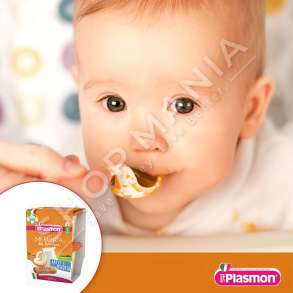 PLASMON - MERENDA ME QUMESHT & BISKOTA - 2 x 120G, +6 MUAJ