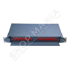 ALL STRONG - PATCH PANEL PER FIBER OPTIKE ME 24 PORTA - ALS-FPP24-FC