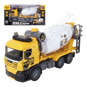 XIRUILU - BETONIERE ME DRITA & MUZIKE +3VJEC "MIXER TRUCK ENGINEERING VEHICLE SERIES CONCRETE MIXER" -  AY1827A
