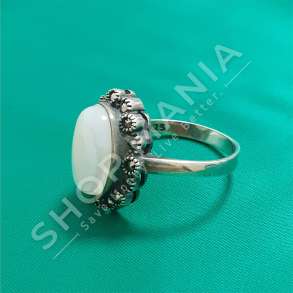 UNAZE ARGJEND ME GUR ZIRKON "PERLE - E BARDHE"