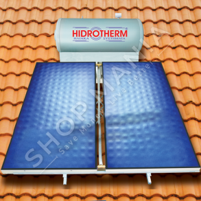 HIDROTHERM - PANEL DIELLOR INOKS 200L PASQYRA BLUE STRIPS 4M2 - HDS-001