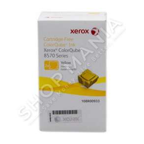 XEROX -  COLORSTIX NGJYRË E VERDHË 108R00933 4400 FAQE SOLID INK, KONFEKSION DYSH