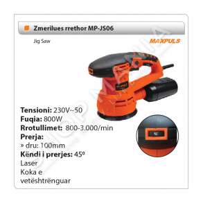 MAXPULS - ZMERILUES RRETHOR - 430W, JD2523T