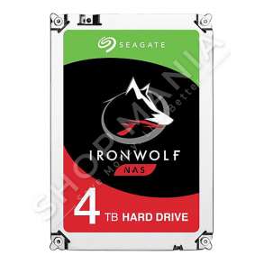 SEAGATE - HARD DISK I JASHTEM IRONWOLF NAS SATA III "ST4000VN008", 4TB, 64MB, 3.5"
