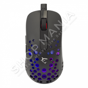 WHITE SHARK - MOUSE OPTIK GAMING "TRISTAN BLACK RGB" - GM-9004
