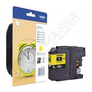 BROTHER - KARTUÇË ME BOJË NGJYRË E VERDHË LC125XLY LC-125 DERI NË 1200 FAQE