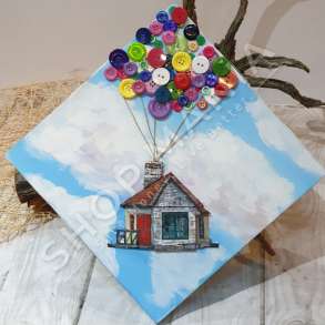 PIKTURE "FLUTURIMI DREJT ENDRRAVE" - 30X30CM