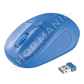 TRUST - MOUSE WIRELESS "PRIMO BLUE" - 20786
