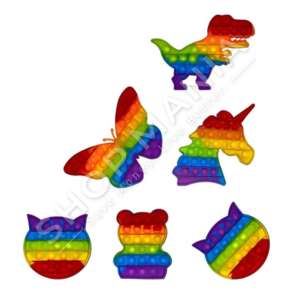 OUT OF THE BLUE - FIDGET POP TOY RAINBOW II - 4029811462438