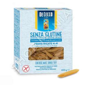 DE CECCO GLUTEN FREE - MAKARONA PENNE RIGATE N.41 - 400G