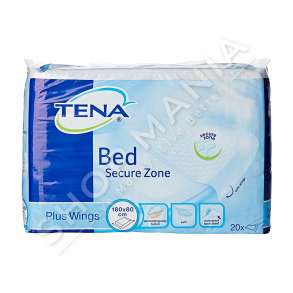 TENA - SHTRESE MBROJTESE PER DYSHEK "PLUS WINGS" -  80X180CM, 20 COPE